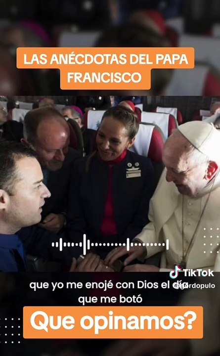Papa Francisco y pilotos