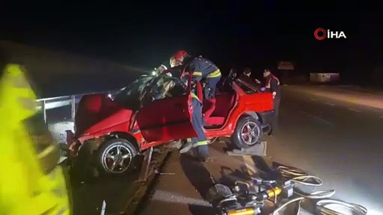 Yürek yakan feci kaza!
