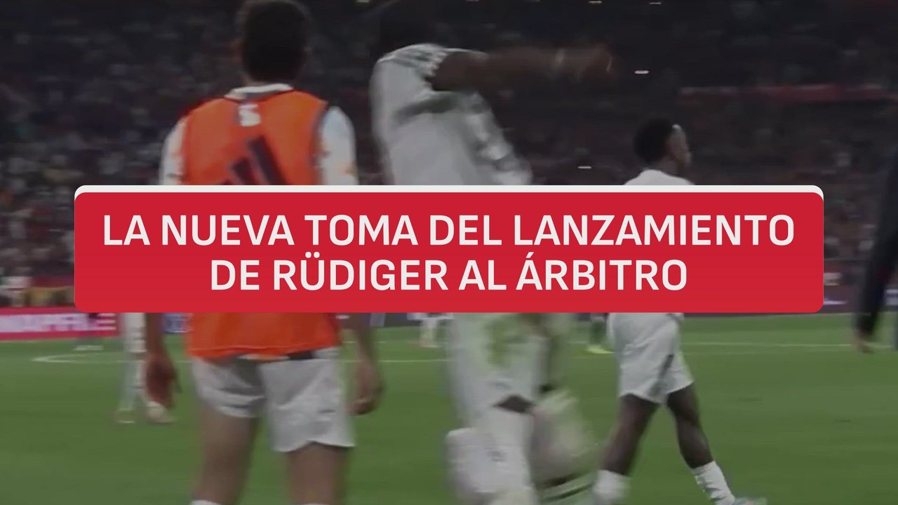La nueva toma del lanzamiento de Rüdiger