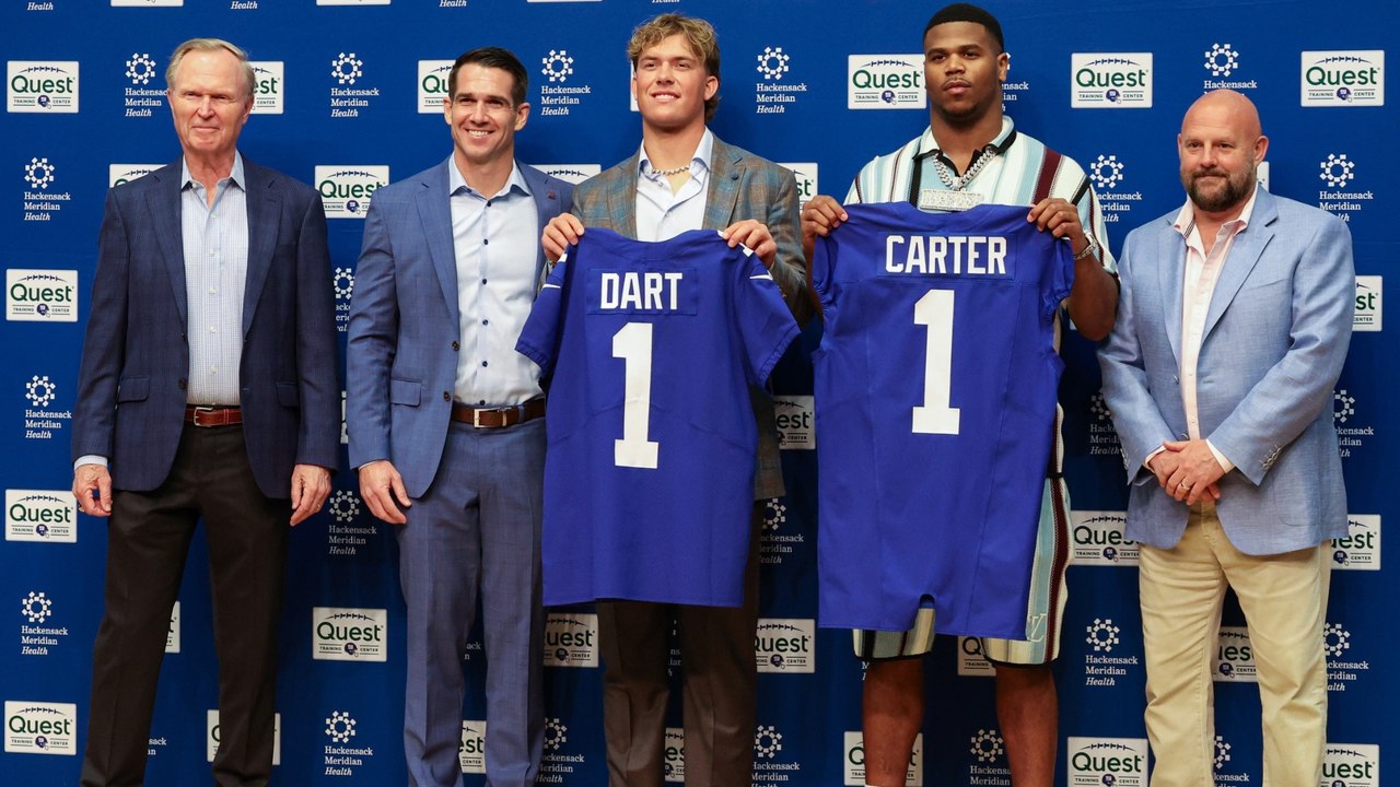 Giants' Smart Draft Picks: Carter, Dart & Skattebo