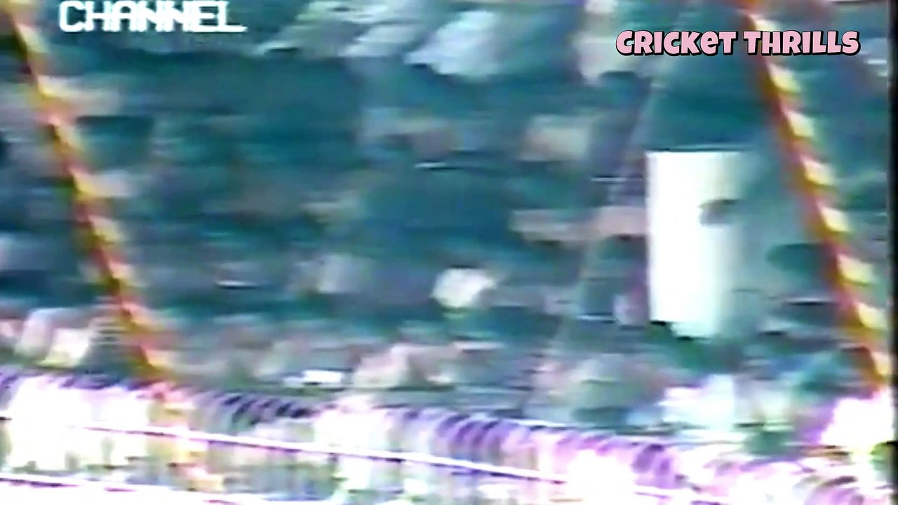 Aamir Malik 117 off 305 balls 410 Mins 15 Fours vs India First Innings of 2nd Test, Faisalabad, November 23 - 28, 1989