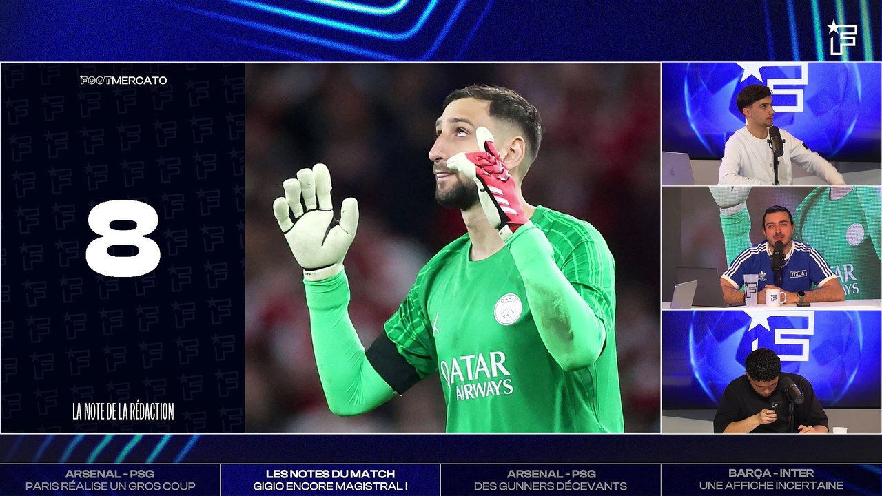 Arsenal - PSG : Donnarumma magistral