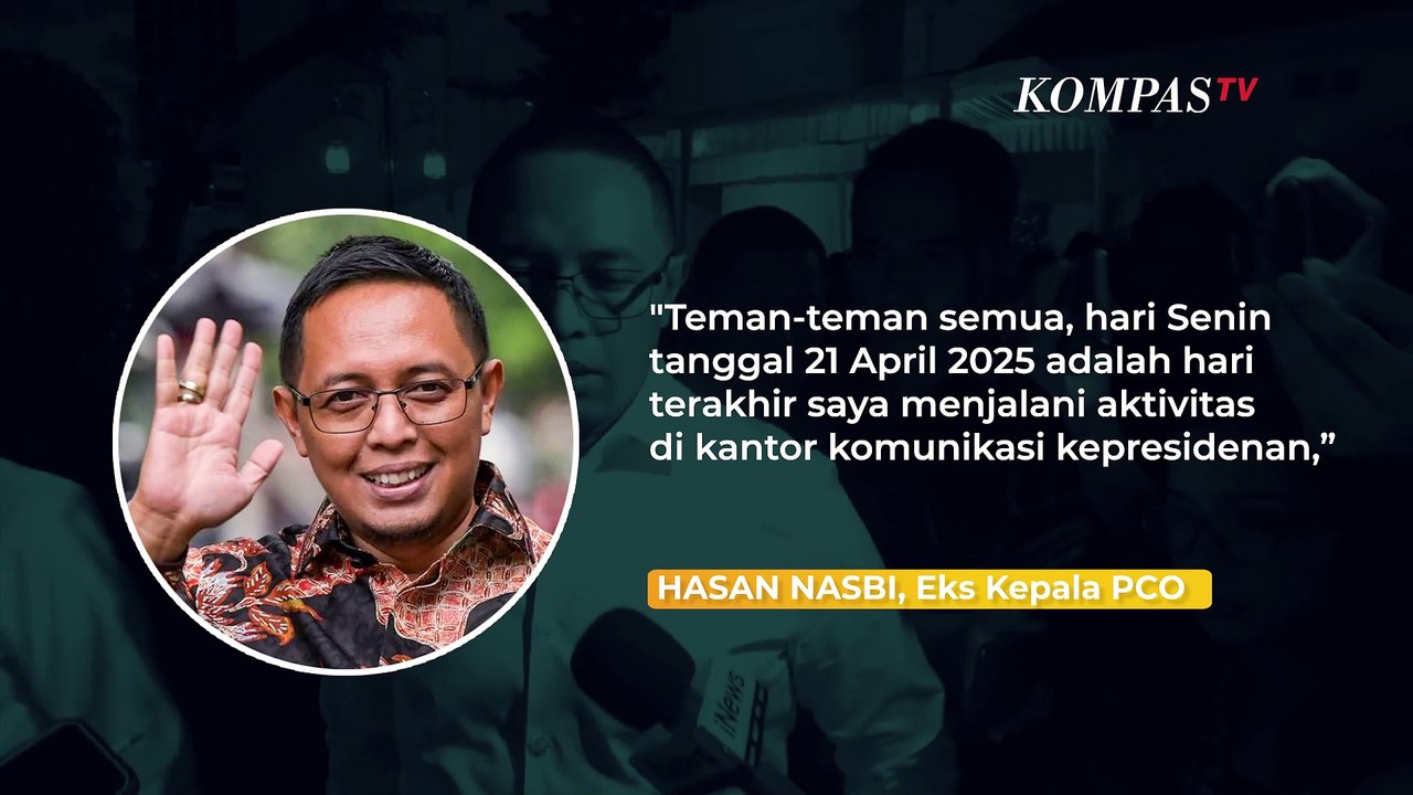 Hasan Nasbi Mundur dari Kepala Kantor Komunikasi Presiden: Saatnya Menepi ke Luar Lapangan