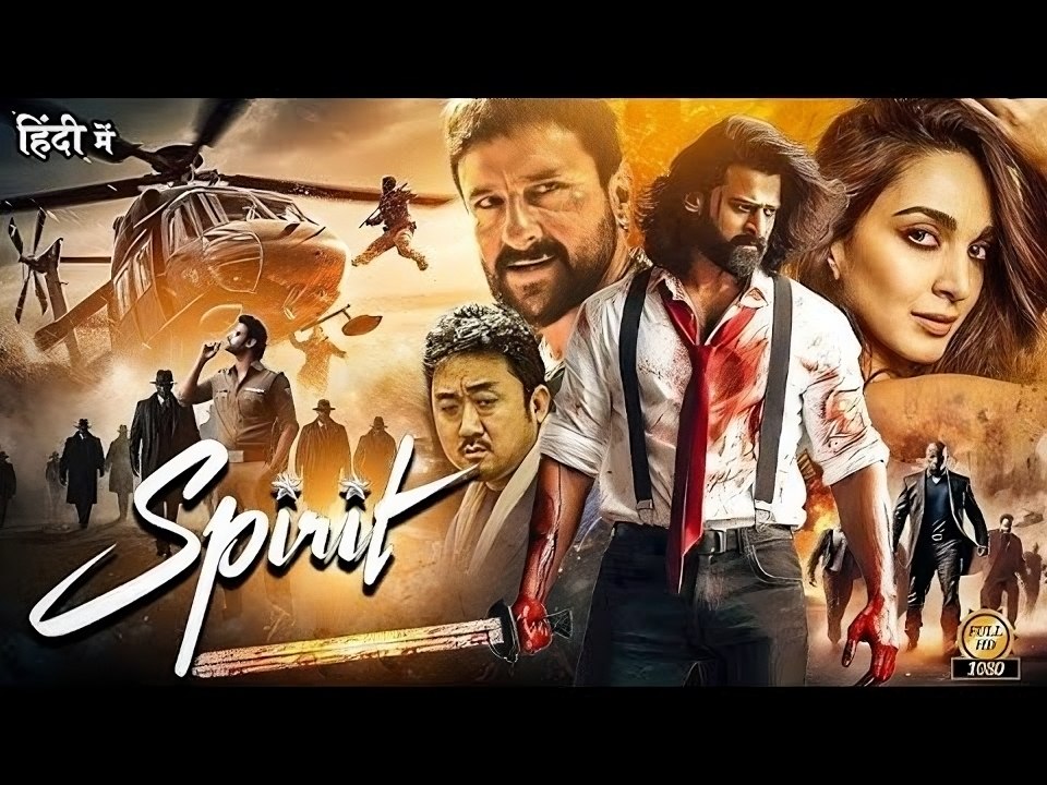 Spirit (2025) Prabhas & Saif Ali Khan Blockbuster Super Action Movie - New South Hindi Dubbed Movie