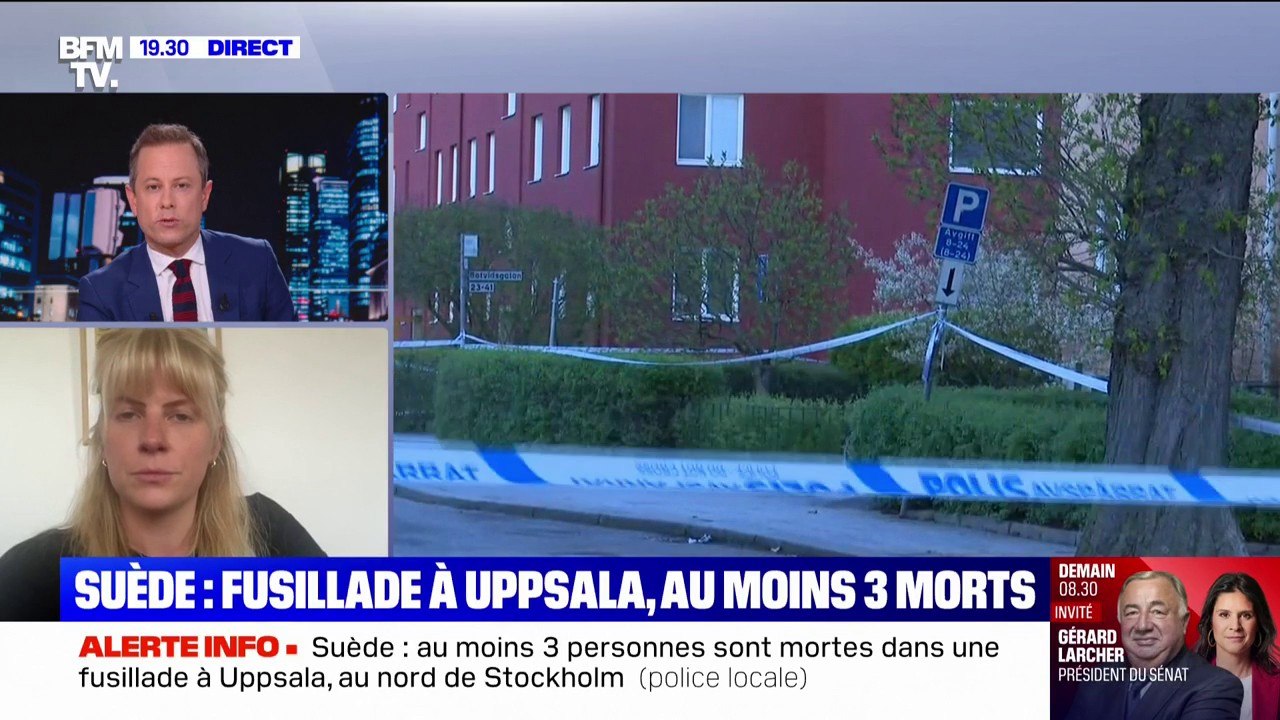 Suède: au moins trois morts et plusieurs blessés dans une fusillade à Uppsala, dans le sud-est du pays