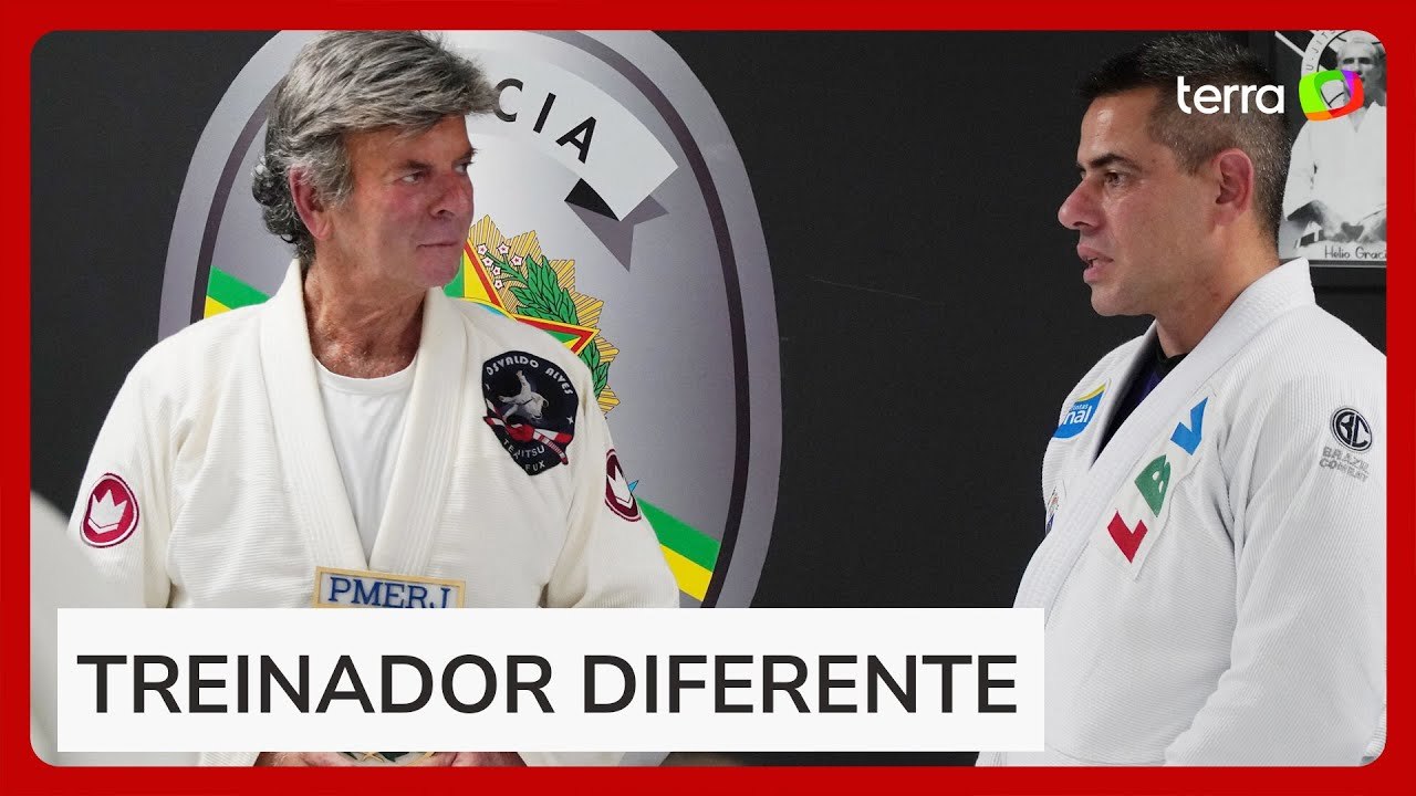 Ministro Luiz Fux dá aula de jiu-jitsu para crianças do Complexo da Maré