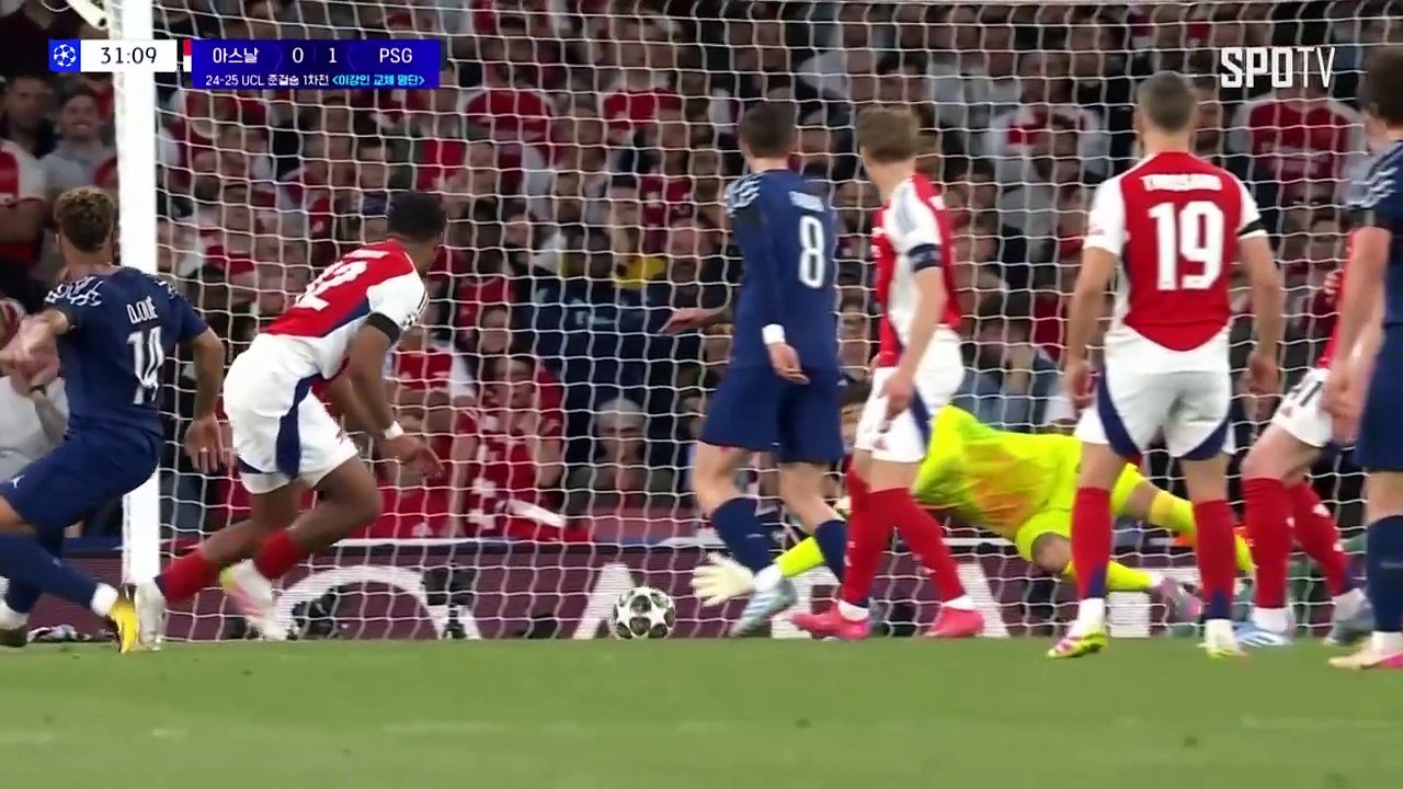 스포츠중계 빠른티비 [UCL] 아스날 vs PSG 하이라이트 2025.04.30 (수) 0400