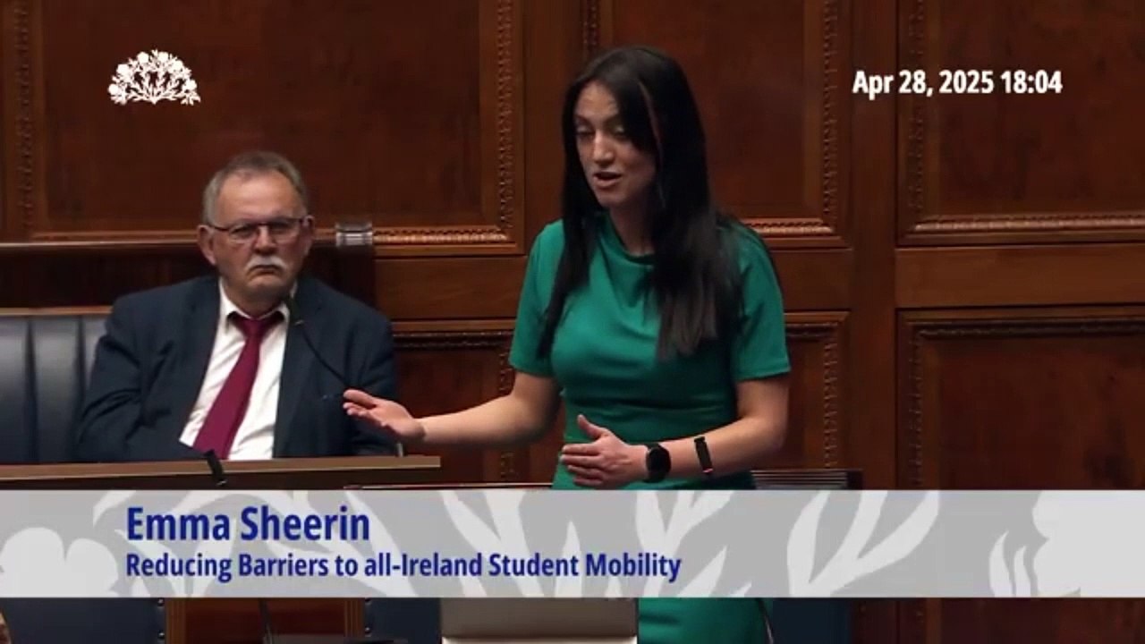 ‘I was born in the USA: Up Stairs Altnagelvin’