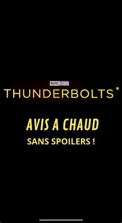 Thunderbolts ! Avis à chaud - Sans spoilers ! #thunderbolts #marvel #mcu #movie #redguardian #yelena #marvelrivals