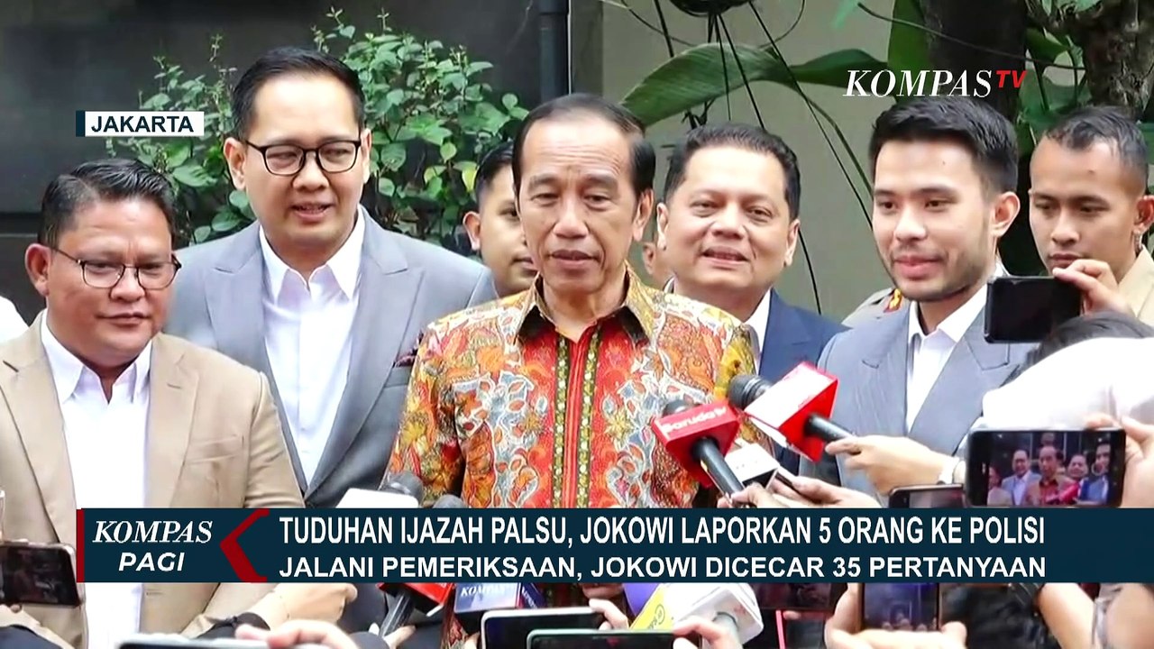 Sederet Fakta Laporan Jokowi Soal Tudingan IJazah Palsu ke Polda Metro Jaya: 5 Orang Dilaporkan!