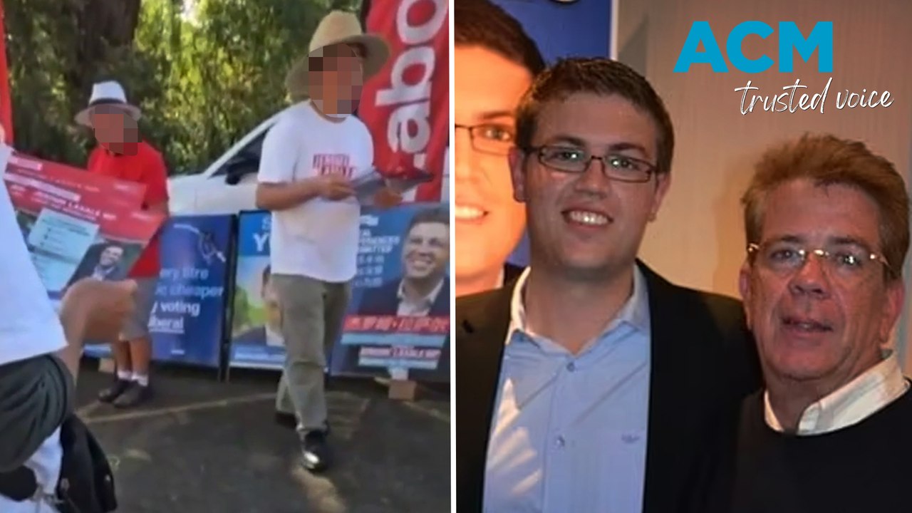 Labor MP's dad caught making homophobic slur at polling booth