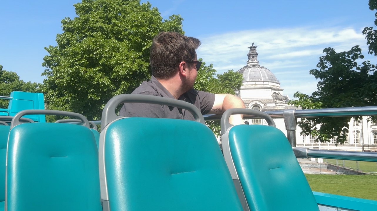 Our exclusive first look at Cardiff’s open top bus
