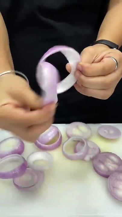 Onion Rings with Special Dip ASMR Cooking