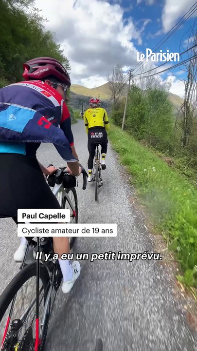 Ces cyclistes roulent par hasard avec Vingegaard