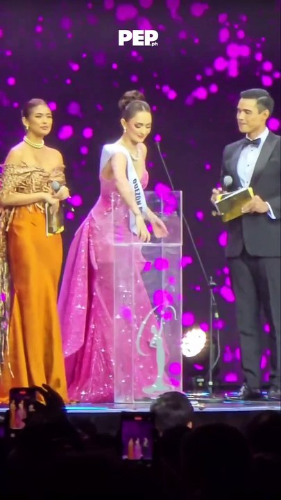 Ahtisa Manalo performance at the MUPH2025 Q&A portion | PEP