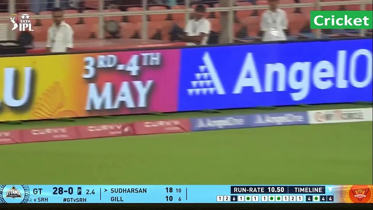 IPL 51st Match 2025 - GT vs SRH Highlights P1