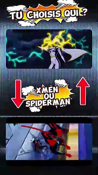 Xmen vs Spiderman