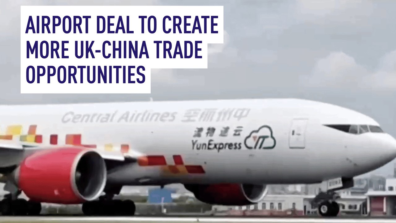 Central UK airport builds China connections with major cargo deals