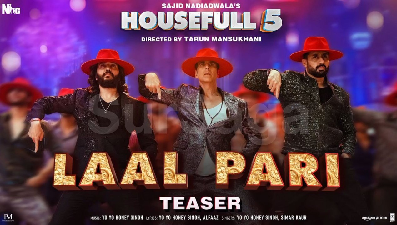LAAL PARI I Official Song | Yo Yo Honey Singh | Housefull 5 | Latest Song 2025 | SurSaga