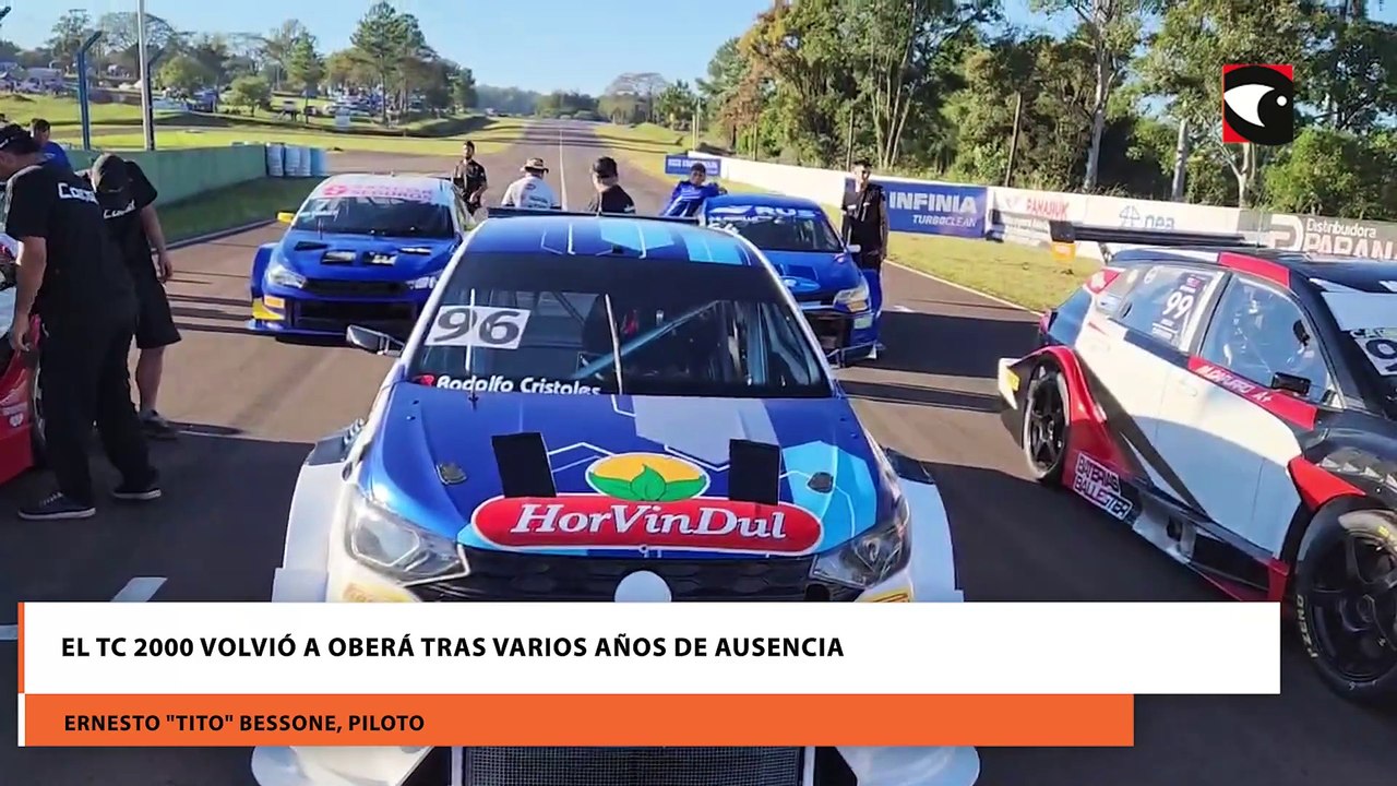 El TC 2000 volvió a Oberá tras varios años de ausencia