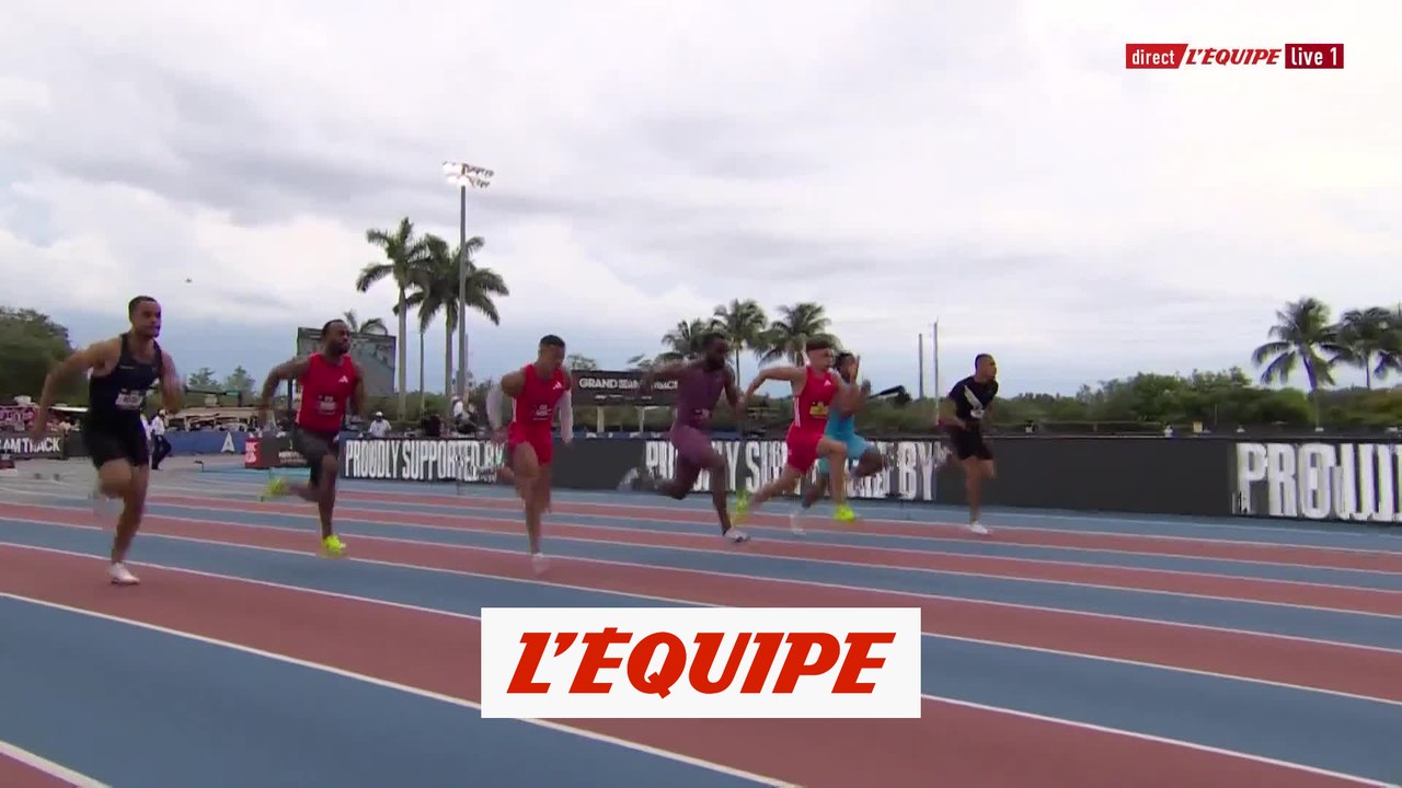 Cunningham s'offre le 100m, record personnel pour Sasha Zhoya - Athlétisme - Grand Slam Track