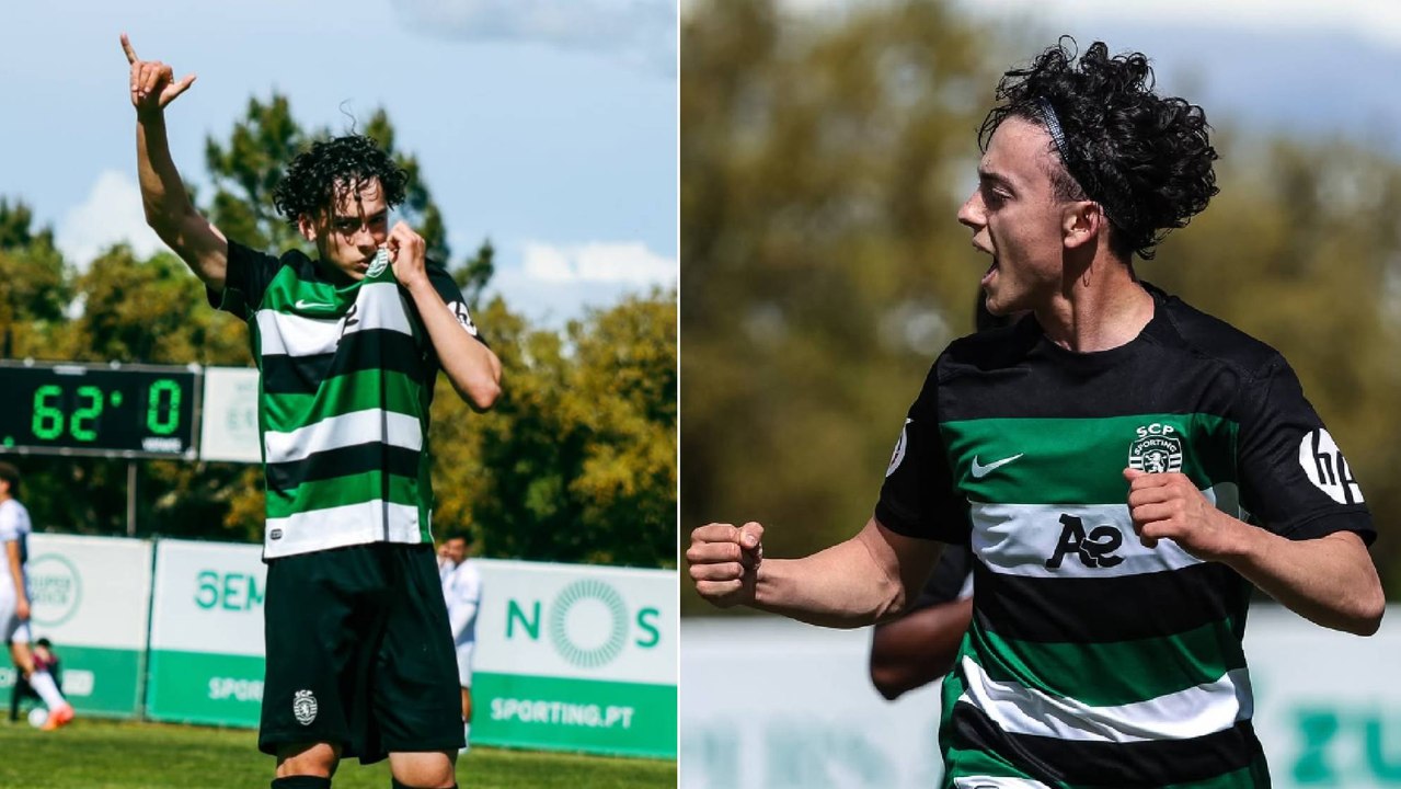 Paulo Iago marca su primer gol con el Sporting de Portugal