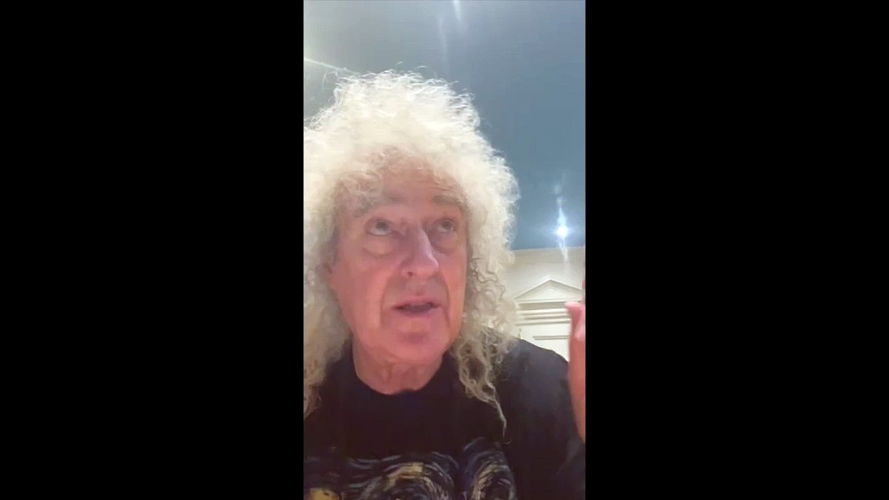 Sir Brian May planetarium message