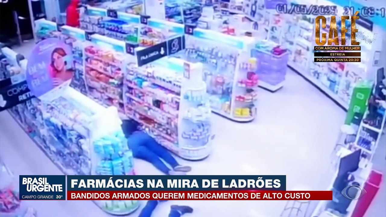 Farmácias na mira de ladrões