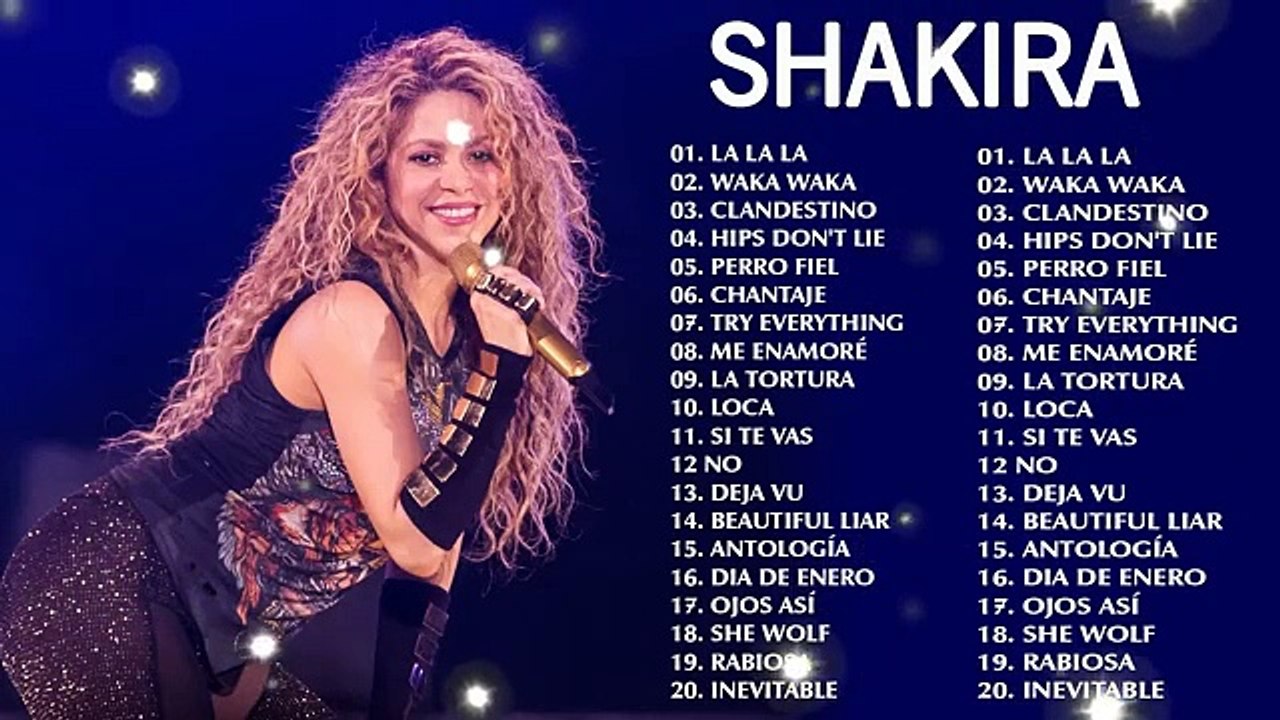 SHAKIRA GREATEST HITS 2025  BEST LATIN SONGS 2025