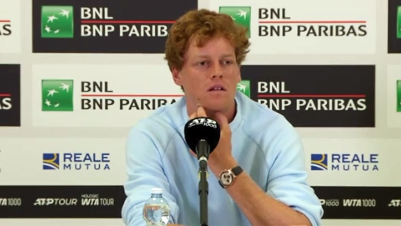 Tennis - Rome 2025 - Jannik Sinner : "L'objectif principal est Paris et Roland-Garros"