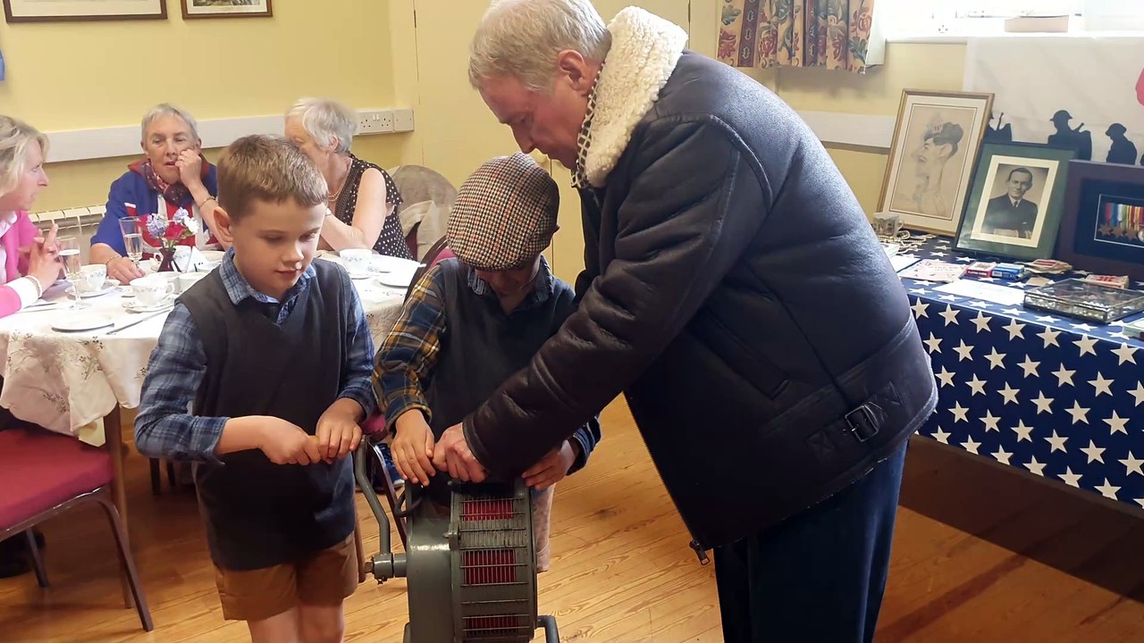 Linton VE DAY - Air Raid Siren