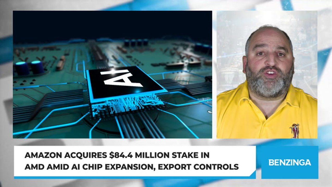 Amazon Acquires $84.4 Million Stake In AMD Amid AI Chip Expansion, Export Controls