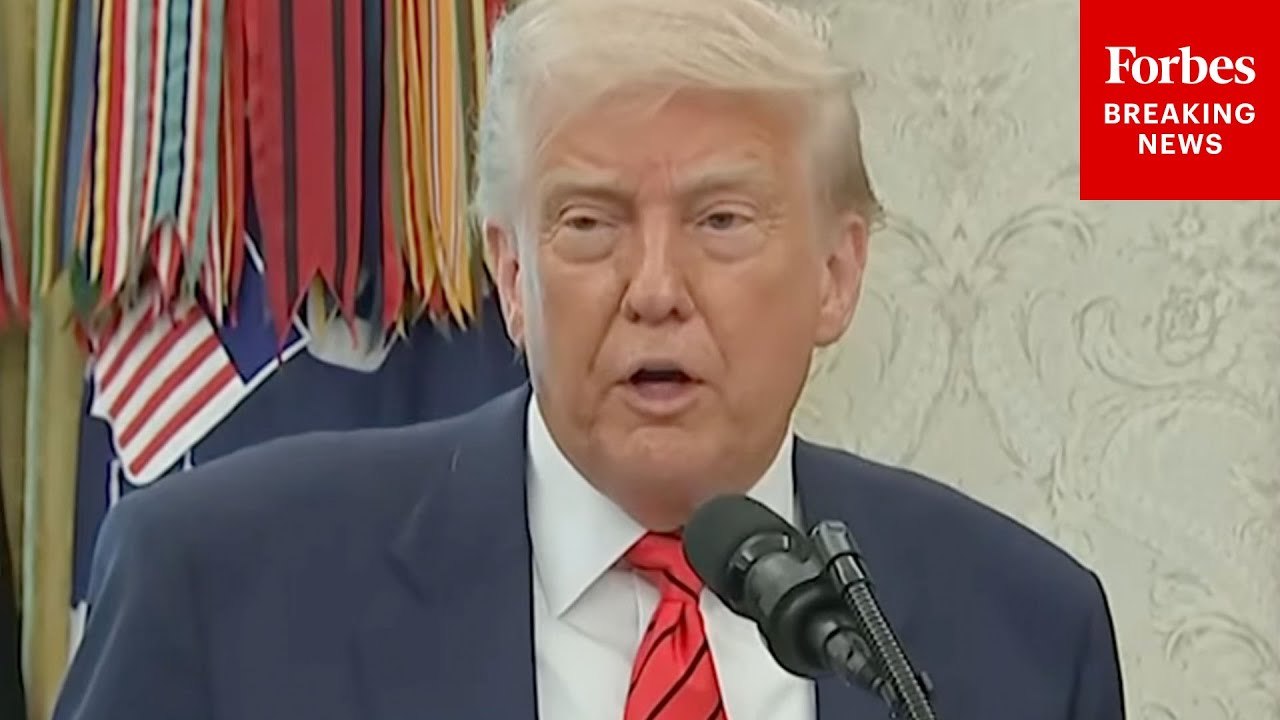 'They're Offering Us Concessions—I Hope So!': Trump Reacts To Report About U.K. Trade Concessions