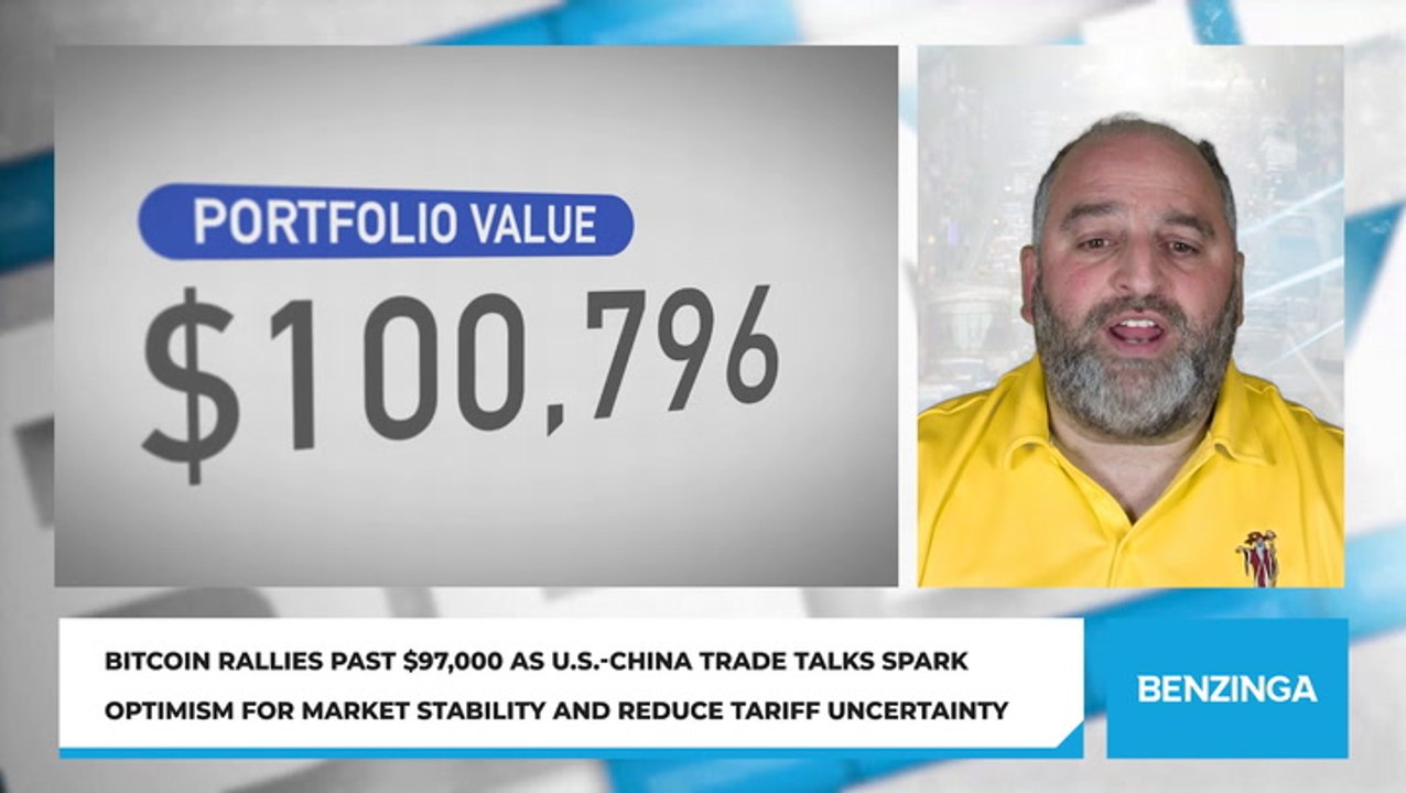 Bitcoin Rallies Past $97,000 as U.S.-China Trade Talks Spark Optimism for Market Stability And Reduce Tariff Uncertainty