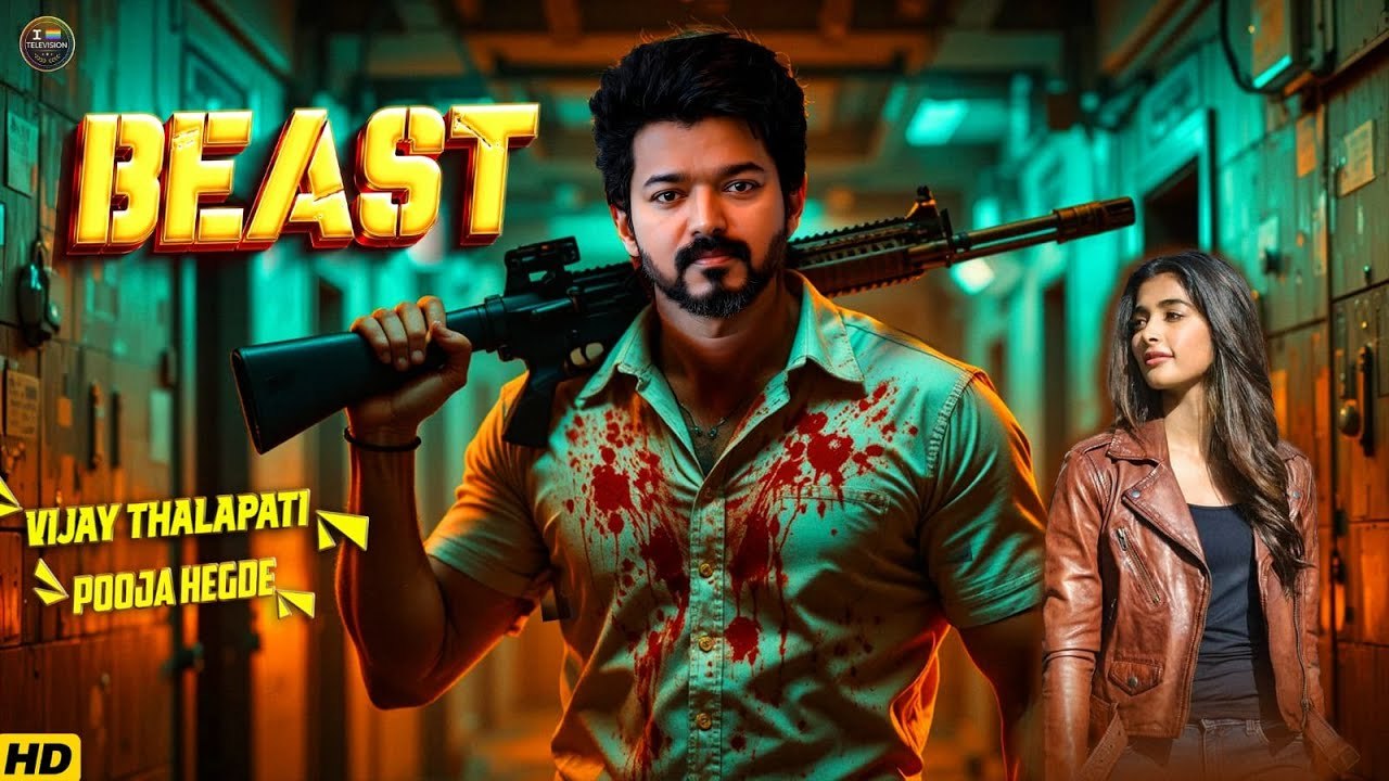 BEAST (2025) - Thalapathy Vijay New Action Movie - 2025 Full Action New Release Blockbuster Film