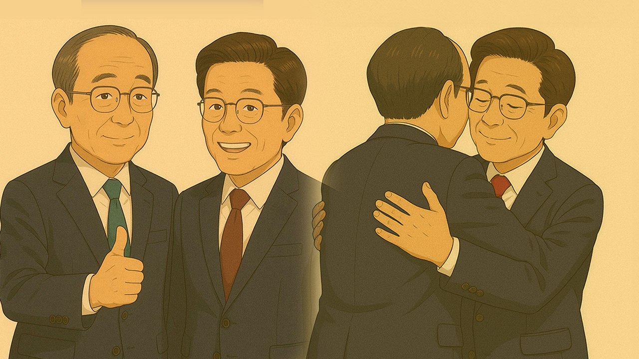 '엄지척'에 포옹까지...회담 후에는? [앵커리포트] / YTN