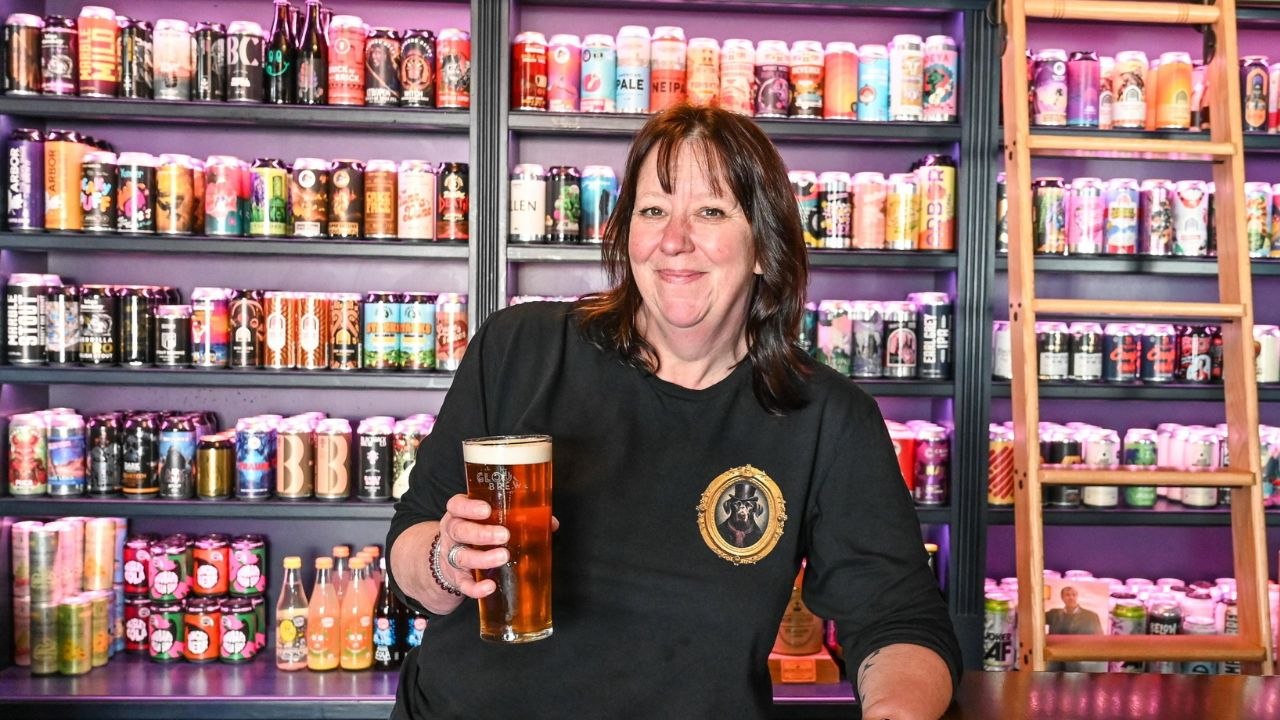 Couple turn front room into one of UK's smallest pubs
