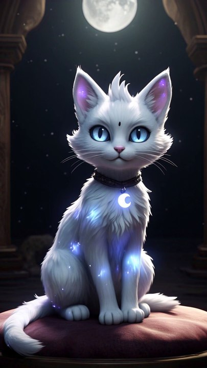 Master Banana and the Moonlight Cat 🌙 #animatedshorts #fruitcartoon#moonlight#whitecat@ #kidsshorts