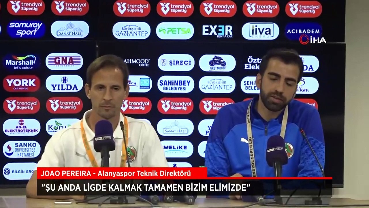 Joao Pereira: Şu anda ligde kalmak tamamen bizim elimizde