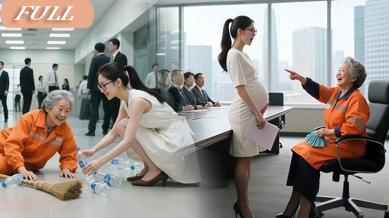 CEO's Mom Pretend Janitor&Fake A Fall!Unware Only A Poor Single Mom Pass Test!Now Shes Their Queen!