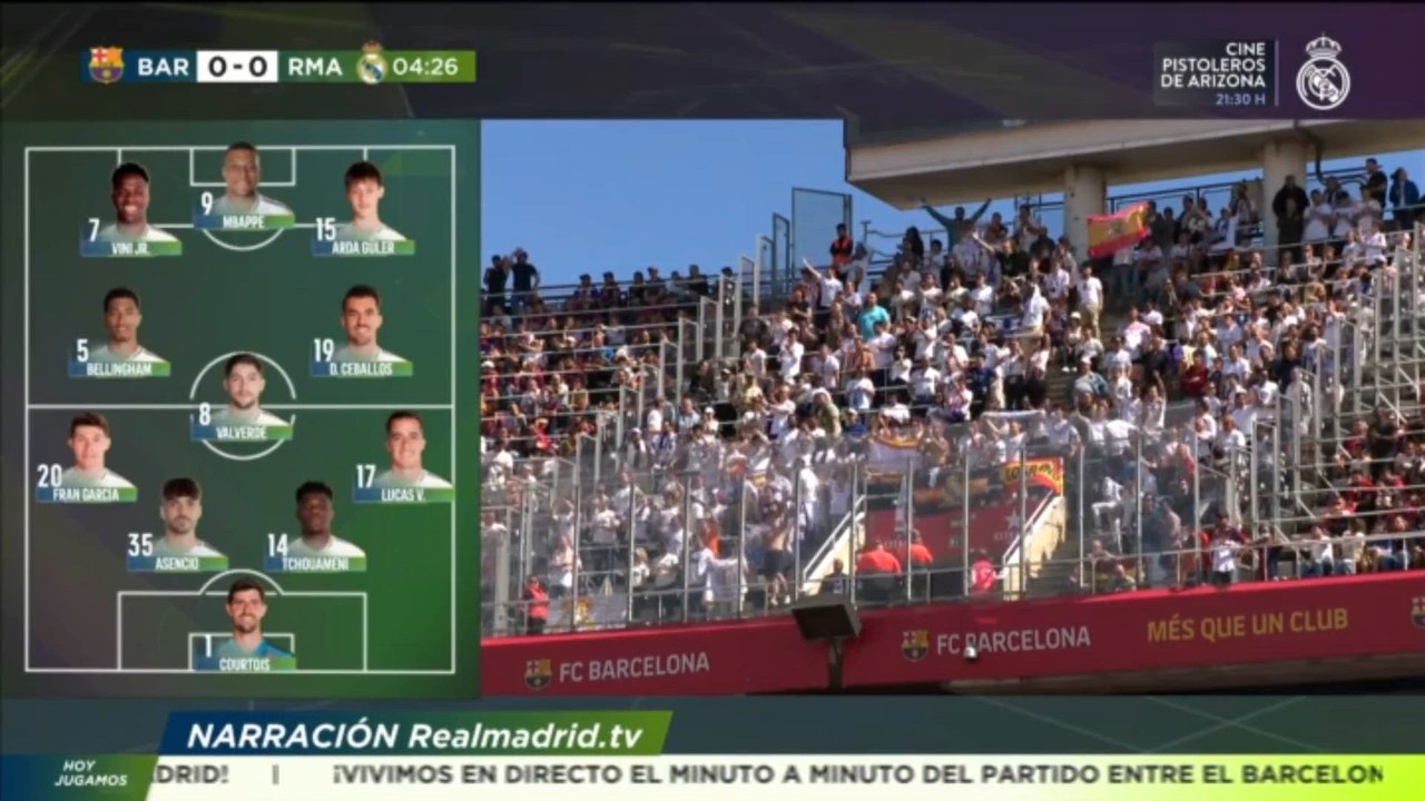 ¡Primera polémica en El Clásico! Así narraron en RMTv el gol de Mbappé de penalti