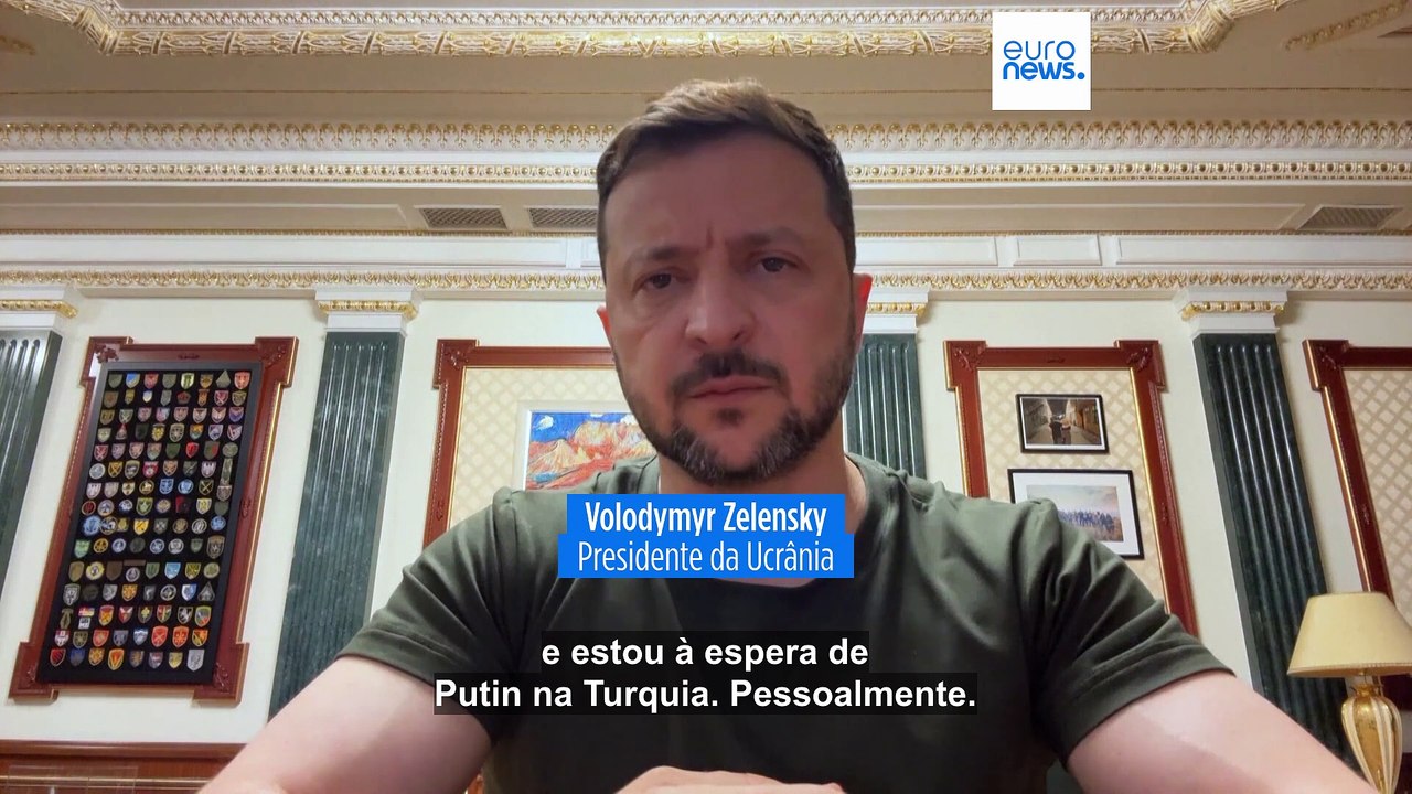 Zelenskyy quer encontrar-se com Putin quinta-feira na Turquia