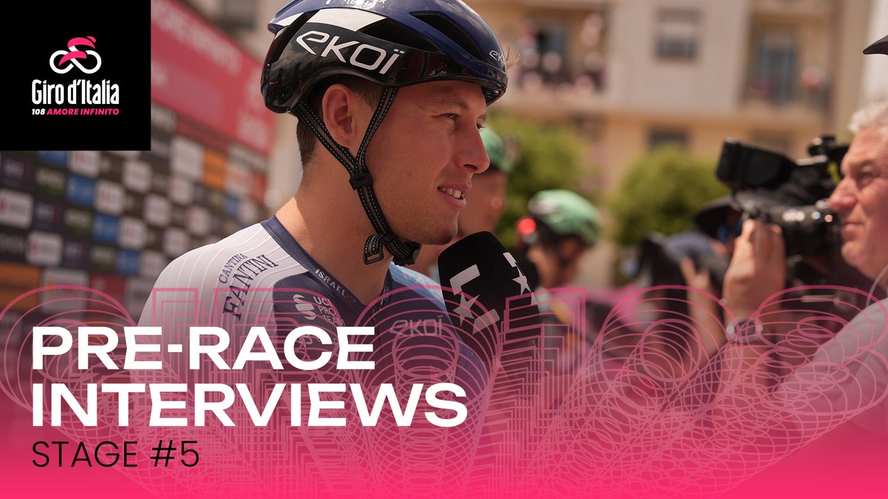 Giro d'Italia 2025 | Stage 5: Pre-race interviews
