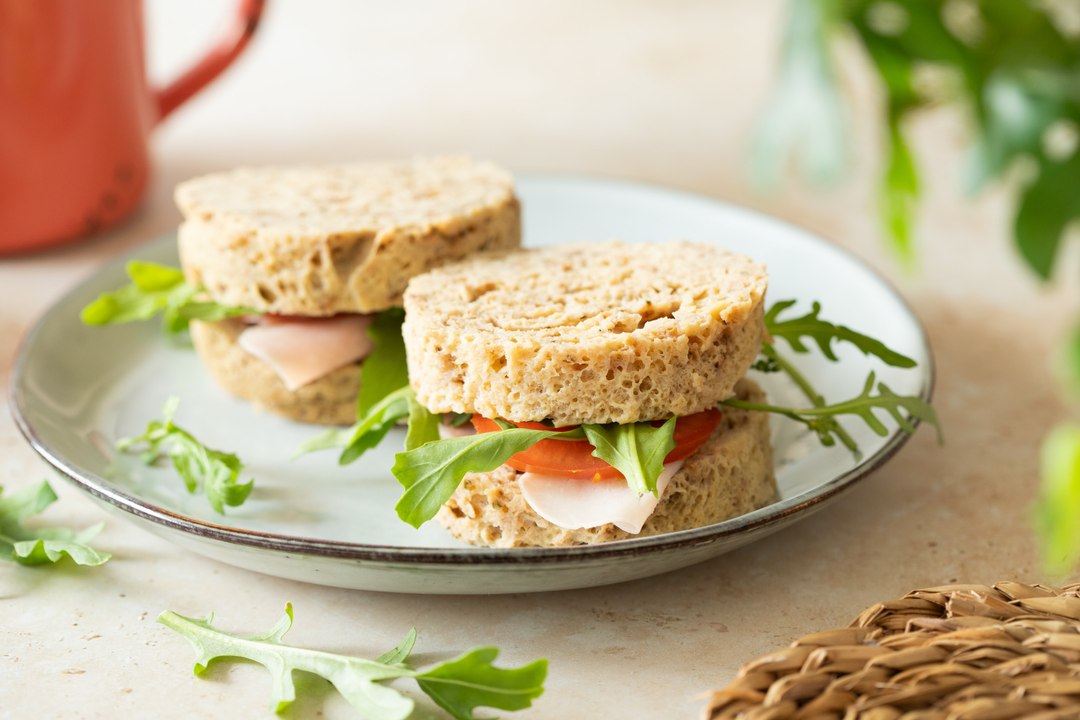 Pan proteico de atún