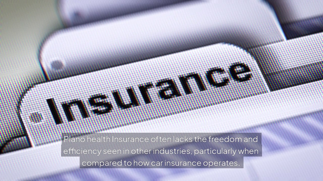 Plano health Insurance Reform Gains Momentum with Calls for Market-Based Model