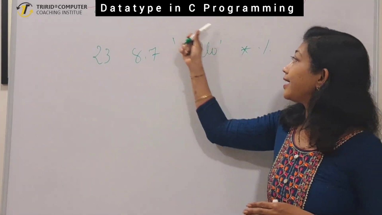 Data Types in C Programming Explained - Learn C Programming Step-by-Step with TCCI