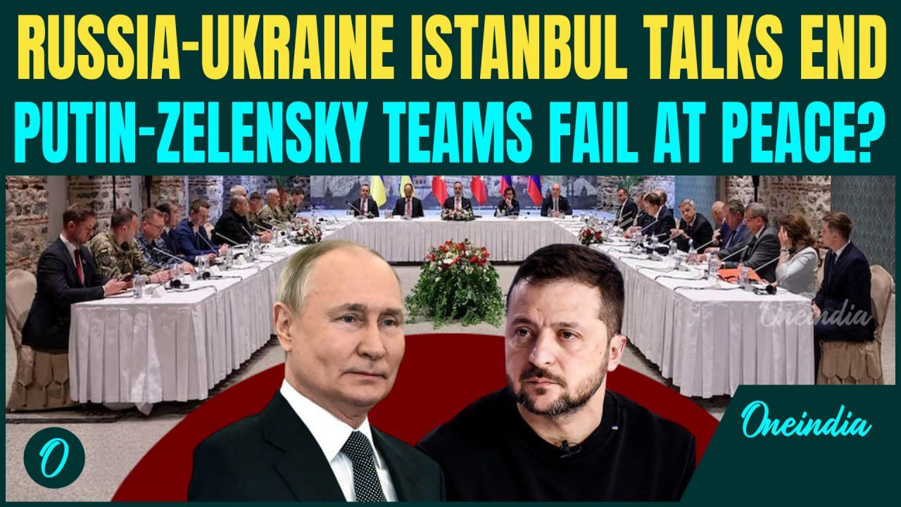 Istanbul Talks BREAKING: Putin, Zelensky Delegation Fails at Peace in Istanbul? Ukraine Peace Far
