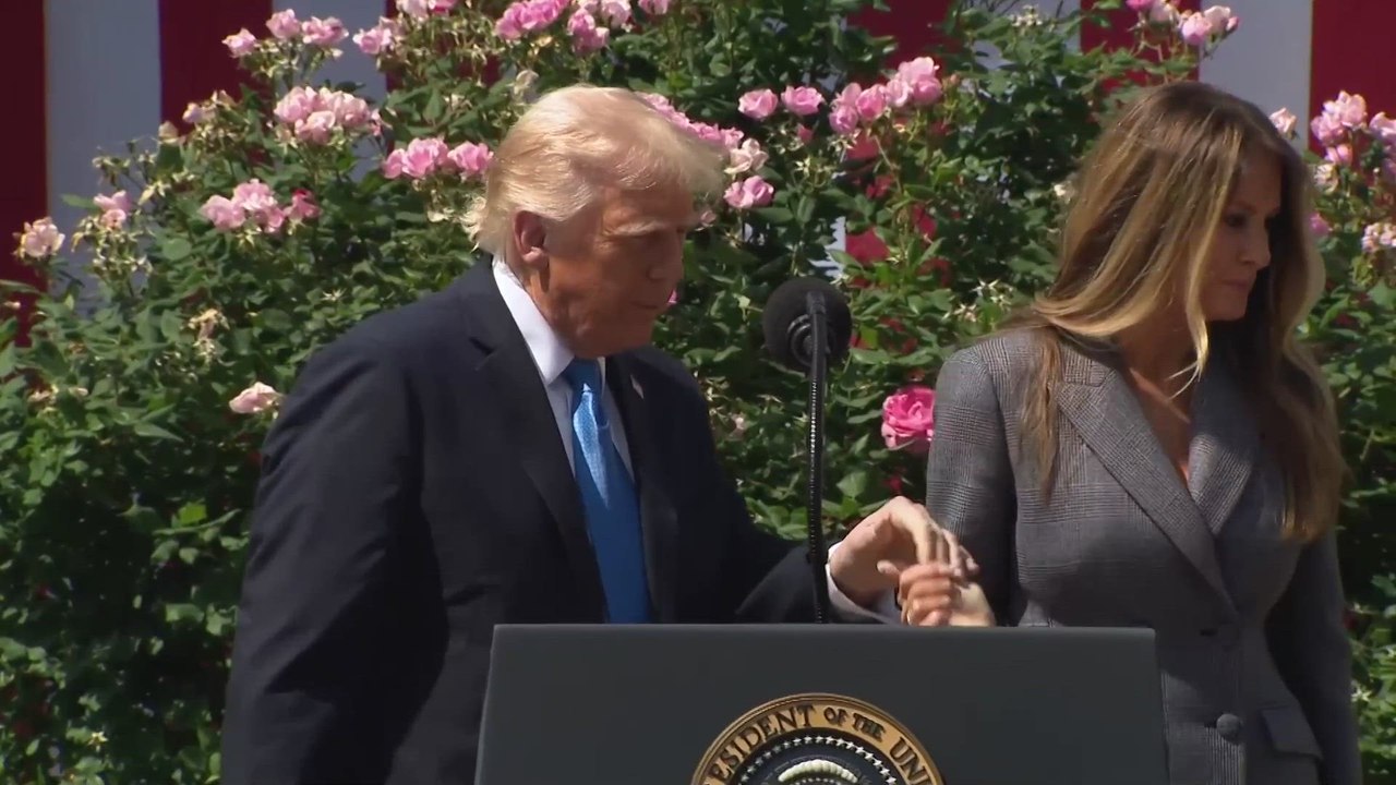 "They like Melania better," Trump acknowledges after Putin call