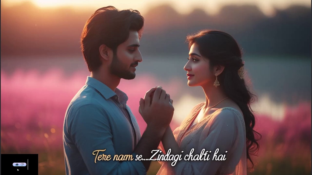 Tere Naam Se – Ek Khubsurat Mohabbat 💕 | Official Hindi Lyrical Video 2025💖| #lovesong #romanticsong