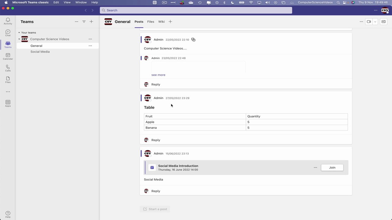 Sharing Your Email to Teams on Microsoft Outlook Using a Mac: Basic Tutorial